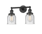 Bathroom Fixtures Two Lights by Innovations ( 405 | 208-BK-G54-LED Franklin Restoration ) 