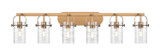 Bathroom Fixtures Five+Lights by Innovations ( 405 | 423-6W-BB-G423-7DE Downtown Urban ) 