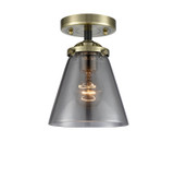 Semi-Flush Mts. Glass Down by Innovations ( 405 | 284-1C-BAB-G63 Nouveau ) 