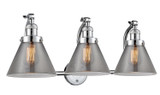 Bathroom Fixtures Three Lights by Innovations ( 405 | 515-3W-PC-G43 Franklin Restoration ) 