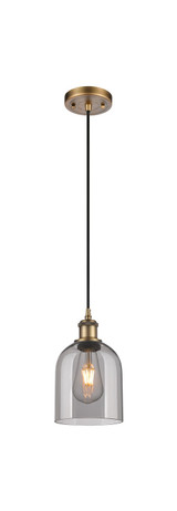 Mini Pendants Glass Down by Innovations ( 405 | 516-1P-BB-G558-6SM Ballston ) 