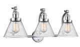 Bathroom Fixtures Three Lights by Innovations ( 405 | 515-3W-PC-G44 Franklin Restoration ) 
