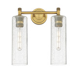 Bathroom Fixtures Two Lights by Innovations ( 405 | 434-2W-BB-G434-12SDY Downtown Urban ) 