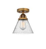 Semi-Flush Mts. Glass Down by Innovations ( 405 | 288-1C-BB-G44-LED Nouveau 2 ) 