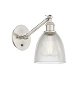 Sconces Single Glass by Innovations ( 405 | 317-1W-SN-G382 Ballston ) 