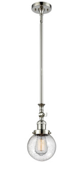 Mini Pendants Glass Down by Innovations ( 405 | 206-PN-G204-6-LED Franklin Restoration ) 