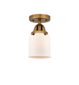 Semi-Flush Mts. Glass Down by Innovations ( 405 | 288-1C-BB-G51-LED Nouveau 2 ) 