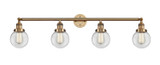 Bathroom Fixtures Four Lights by Innovations ( 405 | 215-BB-G202-6 Franklin Restoration ) 