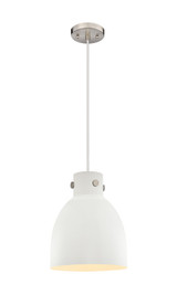 Mini Pendants Metal Shade by Innovations ( 405 | 410-1PM-SN-M412-10W Downtown Urban ) 