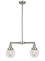 Linear/Island 2 Light Bar by Innovations ( 405 | 209-SN-G202-6 Franklin Restoration ) 
