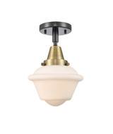 Semi-Flush Mts. Glass Down by Innovations ( 405 | 447-1C-BAB-G531-LED Caden ) 