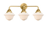 Bathroom Fixtures Three Lights by Innovations ( 405 | 288-3W-SG-G531-LED Nouveau 2 ) 