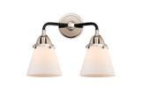 Bathroom Fixtures Two Lights by Innovations ( 405 | 288-2W-BPN-G61 Nouveau 2 ) 
