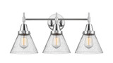 Bathroom Fixtures Three Lights by Innovations ( 405 | 447-3W-PC-G44-LED Caden ) 