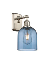 Sconces Single Glass by Innovations ( 405 | 516-1W-SN-G558-6BL Ballston ) 
