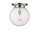 Flush Mounts Glass Down by Innovations ( 405 | 221-1F-PN-G204-14 Essex ) 