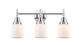 Bathroom Fixtures Three Lights by Innovations ( 405 | 447-3W-PC-G51-LED Caden ) 