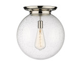 Flush Mounts Glass Down by Innovations ( 405 | 221-1F-PN-G204-16 Essex ) 