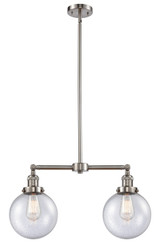Linear/Island 2 Light Bar by Innovations ( 405 | 209-SN-G204-8-LED Franklin Restoration ) 