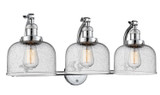 Bathroom Fixtures Three Lights by Innovations ( 405 | 515-3W-PC-G74 Franklin Restoration ) 