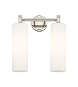 Bathroom Fixtures Two Lights by Innovations ( 405 | 434-2W-PN-G434-12WH Downtown Urban ) 