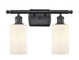 Bathroom Fixtures Two Lights by Innovations ( 405 | 516-2W-BK-G801-LED Ballston ) 
