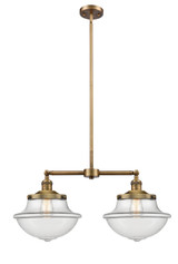 Mid. Chandeliers Glass Down by Innovations ( 405 | 209-BB-G542 Franklin Restoration ) 