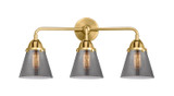 Bathroom Fixtures Three Lights by Innovations ( 405 | 288-3W-SG-G63 Nouveau 2 ) 