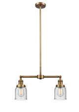 Mid. Chandeliers Glass Down by Innovations ( 405 | 209-BB-G54-LED Franklin Restoration ) 