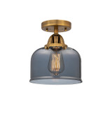 Semi-Flush Mts. Glass Down by Innovations ( 405 | 288-1C-BB-G73-LED Nouveau 2 ) 