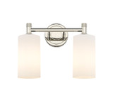 Bathroom Fixtures Two Lights by Innovations ( 405 | 434-2W-PN-G434-7WH Downtown Urban ) 
