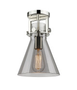 Flush Mounts Glass Down by Innovations ( 405 | 411-1F-PN-G411-8SM Downtown Urban ) 