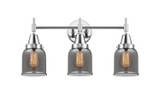 Bathroom Fixtures Three Lights by Innovations ( 405 | 447-3W-PC-G53-LED Caden ) 