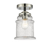 Semi-Flush Mts. Glass Down by Innovations ( 405 | 284-1C-BPN-G184 Nouveau ) 