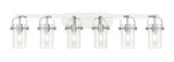 Bathroom Fixtures Five+Lights by Innovations ( 405 | 423-6W-PC-G423-7CL Downtown Urban ) 