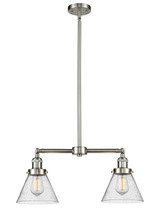 Mid. Chandeliers Glass Down by Innovations ( 405 | 209-SN-G44-LED Franklin Restoration ) 