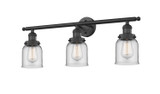 Bathroom Fixtures Three Lights by Innovations ( 405 | 205-BK-G52-LED Franklin Restoration ) 