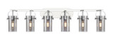 Bathroom Fixtures Five+Lights by Innovations ( 405 | 423-6W-PC-G423-7SM Downtown Urban ) 
