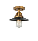 Semi-Flush Mts. Exposed Lamps by Innovations ( 405 | 288-1C-BB-M6-BK Nouveau 2 ) 