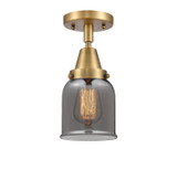 Semi-Flush Mts. Glass Down by Innovations ( 405 | 447-1C-BB-G53-LED Caden ) 