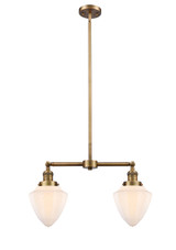Linear/Island 2 Light Bar by Innovations ( 405 | 209-BB-G661-7-LED Franklin Restoration ) 