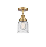 Semi-Flush Mts. Glass Down by Innovations ( 405 | 447-1C-BB-G54-LED Caden ) 