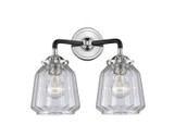 Bathroom Fixtures Two Lights by Innovations ( 405 | 284-2W-BPN-G142 Nouveau ) 