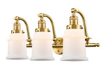 Bathroom Fixtures Three Lights by Innovations ( 405 | 515-3W-SG-G181 Franklin Restoration ) 