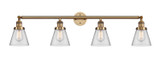 Bathroom Fixtures Four Lights by Innovations ( 405 | 215-BB-G62 Franklin Restoration ) 
