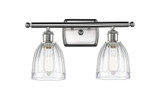 Bathroom Fixtures Two Lights by Innovations ( 405 | 516-2W-SN-G442 Ballston ) 