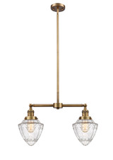 Linear/Island 2 Light Bar by Innovations ( 405 | 209-BB-G664-7-LED Franklin Restoration ) 