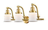 Bathroom Fixtures Three Lights by Innovations ( 405 | 515-3W-SG-G181S Franklin Restoration ) 