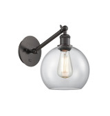 Sconces Single Glass by Innovations ( 405 | 317-1W-OB-G122-8-LED Ballston ) 