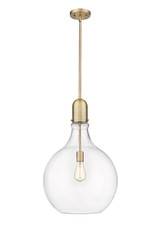 Pendants Glass Down by Innovations ( 405 | 492-1S-BB-G582-16-LED Auralume ) 